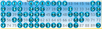 Bingo Screen